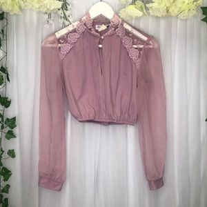 💜🌸magical vintage crop top🌸💜